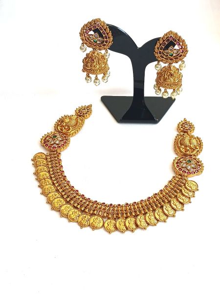 TEMPLE JEWELLERY WITH stones