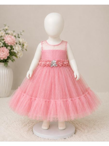 Blush Pink Princess Party Dress