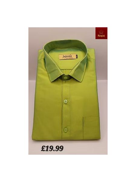 Men's Shirt - Parrot Green