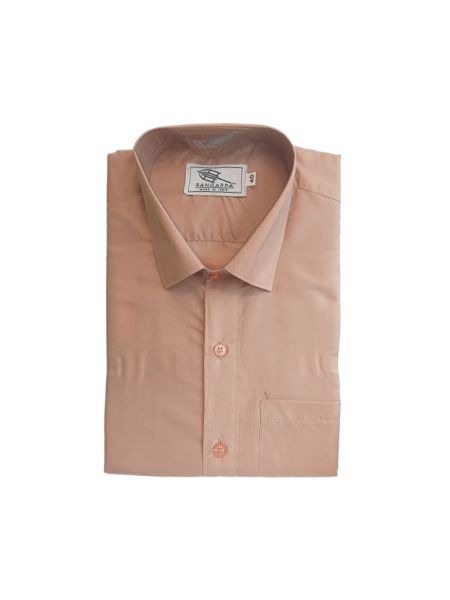 Peace coloured mens silk shirt
