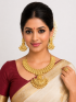 Traditional design necklace set with earring & ring