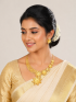 Chunk gold plated necklace