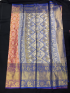 Silk Blend Printed Saree with Contrast Border & Amethyst Violet Blouse – Mandarin Silk | Festive & Occasion Wear