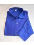 Size (1-10) Dark blue silk shirt