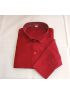 Size (1-10) Red coloured silk shirt