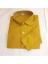 Size (1-10) Yellowish silk shirt