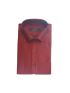 Maroon coloured mens silk shirt