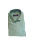 Light green coloured mens silk shirt