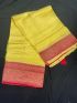Yellow Banarasi Silk Saree 