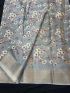 Elegant Floral Cotton Saree with Matching Blouse