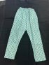 Elegant Aqua Floral Cotton Salwar Suit with Matching Dupatta