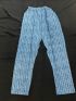 Elegant Blue Printed Cotton Salwar Suit with Matching Dupatta