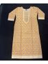 Elegant Mustard Printed Cotton Salwar Suit with Matching Dupatta