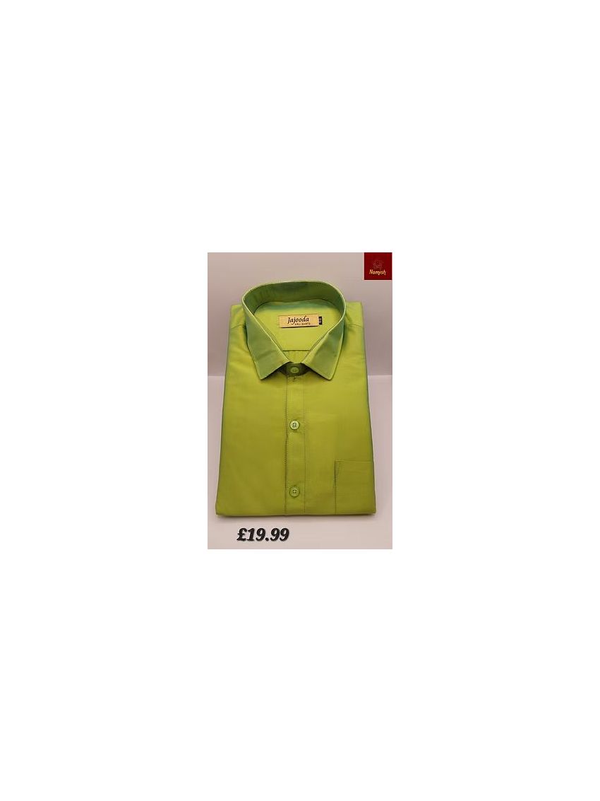 Men's Shirt - Parrot Green