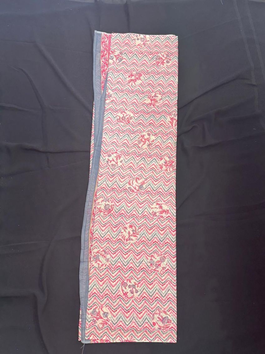 Elegant Pink Floral Cotton Salwar Suit with Matching Dupatta