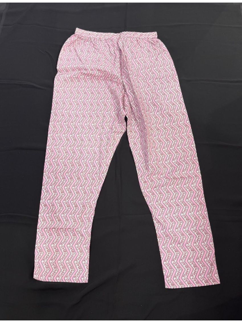 Elegant Pink Floral Printed Cotton Salwar Suit with Matching Dupatta
