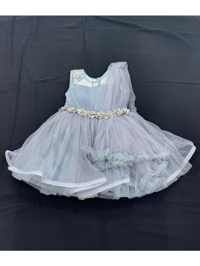Sparkling Ice Blue Princess Dress 